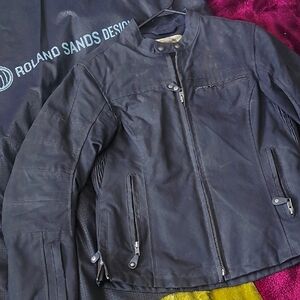 Women's Black Leather Jacket